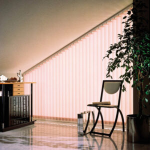 Sloped Vertical Blinds