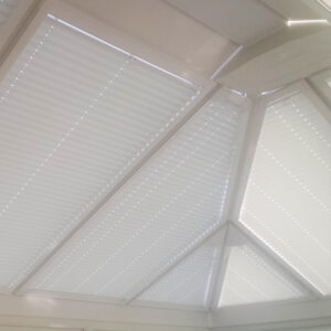 Conservatory Pleated Roof Blinds